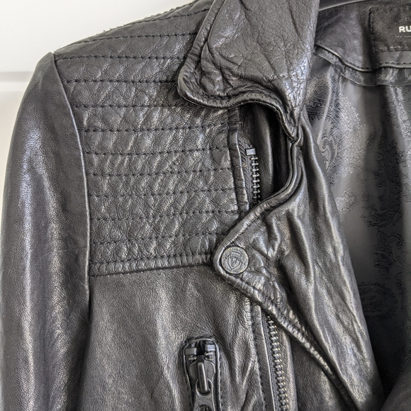 Rudsak Men's Moto Leather Jacket